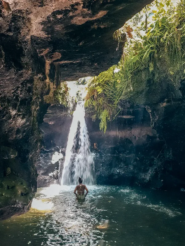 Live trip archive of Sarang Walet Waterfall