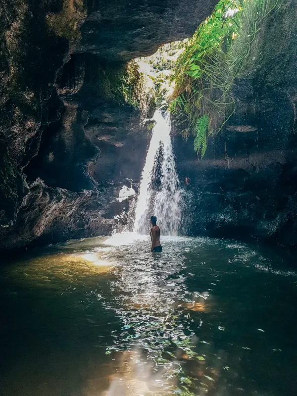 Live trip archive of Sarang Walet Waterfall